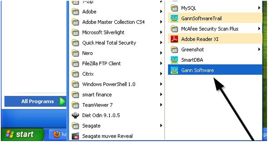 gann software icon